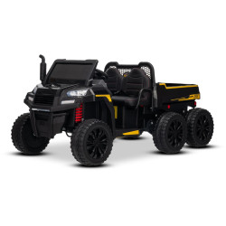 Farmárske elektrické autíčko RIDER 6X6 24V s pohonom štyroch kolies 4X 200W,  Dvojmiestne