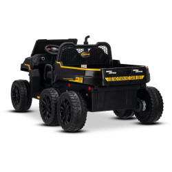 Farmárske elektrické autíčko RIDER 6X6 24V s pohonom štyroch kolies 4X 200W,  Dvojmiestne
