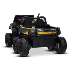Farmárske elektrické autíčko RIDER 6X6 24V s pohonom štyroch kolies 4X 200W,  Dvojmiestne