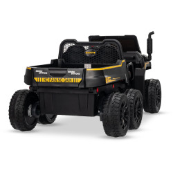 Farmárske elektrické autíčko RIDER 6X6 24V s pohonom štyroch kolies 4X 200W,  Dvojmiestne