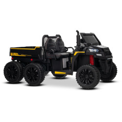 Farmárske elektrické autíčko RIDER 6X6 24V s pohonom štyroch kolies 4X 200W,  Dvojmiestne