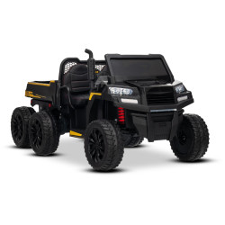 Farmárske elektrické autíčko RIDER 6X6 24V s pohonom štyroch kolies 4X 200W,  Dvojmiestne
