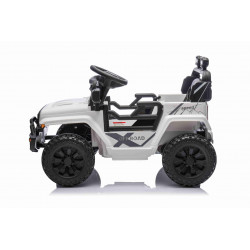 Elektrické autíčko OFFROAD NEW s pohonom zadných kolies,  biele
